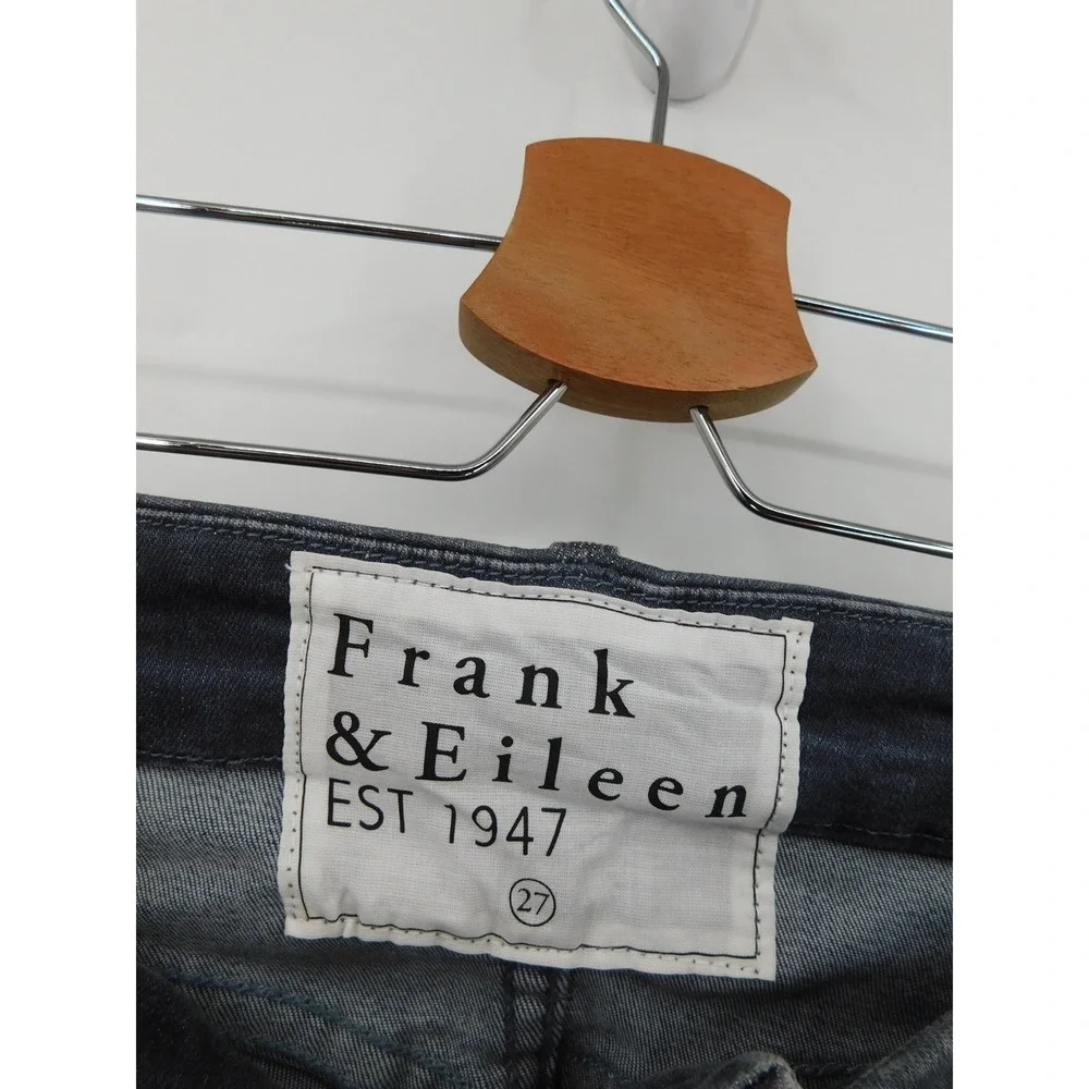 Frank & Eileen Women's Sligo Skinny Jeans Raw Hem Size 27 Made in USA - Picture 3 of 7